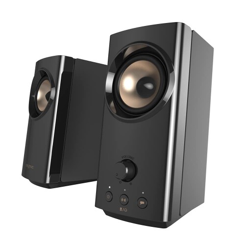 クリエイティブ・メディア Creative T60 最大60W出力 Bluetooth アナログ入力 USBオーディオ対応 Windows10用双方向ノイズカットソフト付 ヘッドセット接続可能 スピーカー SP-T60-BK