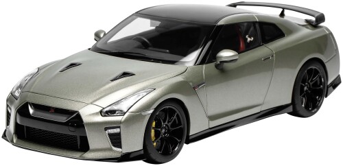 無償性表現スタイル (FREESTYLE) MOTORHELIX 1/18 NISSAN GT-R (R35) Track Edition Engineered By NISMO T-Spec 2022 Millennium Jade 遣っ付ける品 M83515
