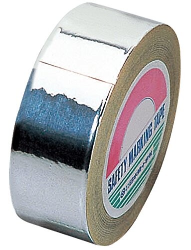 日本緑十字社アルミテープ 0.05mm×50mm×50m 光沢あり /6-4029-01