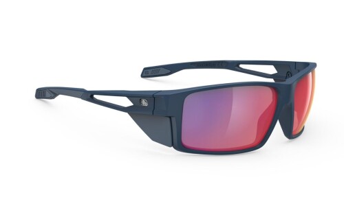 (RUDYPROJECT) サングラス Nyad ニアド ブルーネイビーマットフレーム | ポラール 3FX HDR マルチレーザーレッドレンズ SP926247-0000 レンズ幅：64mm