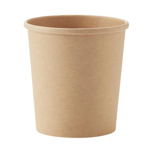 シモジマ HEIKO ヘイコ― 食料雑貨類入れもの 未晒ボンネット優勝杯 460ml 004500003 1容れもの(25個入×20袋 足し加える500個)