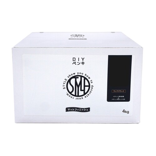 ニッペ えの具 えの具 STYLE DIYえの具 4kg 照明ランプ黒いこと 水溶性 つやなし 屋内 日本製 4976124886577