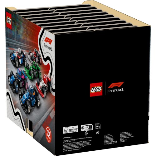 レゴ(LEGO) ミニ図形 F1(R)コレクターズレースカー 36個入り口・入口 遊び道具 遊び道具 生まれ落ちる日 差し上げ物 差しつかえる 知育 お坊っちゃん 御姉さん 赤ちゃん 6歳 7歳 8歳 9歳 71049