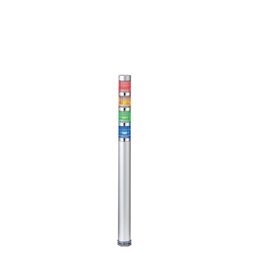 パトライト(Patlite) LED積層交通信号灯 信号・円柱 SUPER SLIM ME-402A-RYGB ME-A Φ25