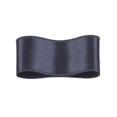 RibbonBon シルクシングルサテンリボン #098 ダークスレートグレー 15mm幅 巻(30m) 9サイズ50色展開