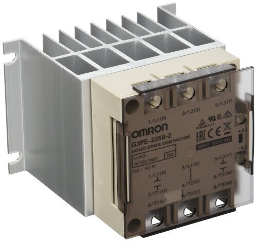 オムロン(OMRON) ヒータ用ソリッドステート・コンタクタ G3PE-225B-2 DC12-24