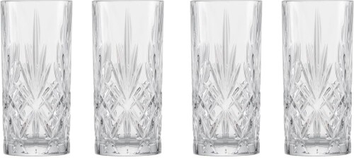 ツヴィーゼル 水飲み(ZWIESEL GLAS) タンプラー 割れにくい 見せ物 水・鉱物お水・清涼飲料水用 ロングドリンク 4個 機関御手伝いさん l121878