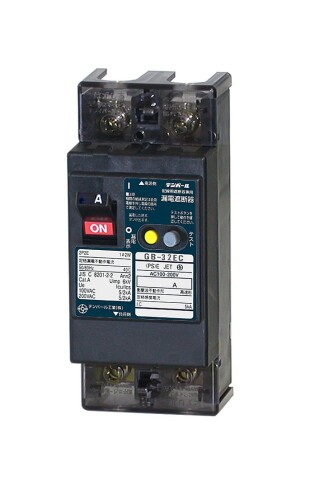 テンパール Eシリーズ 経済タイプ 漏電遮断器 OC付 32EC20100S｜マニッシュボーイ