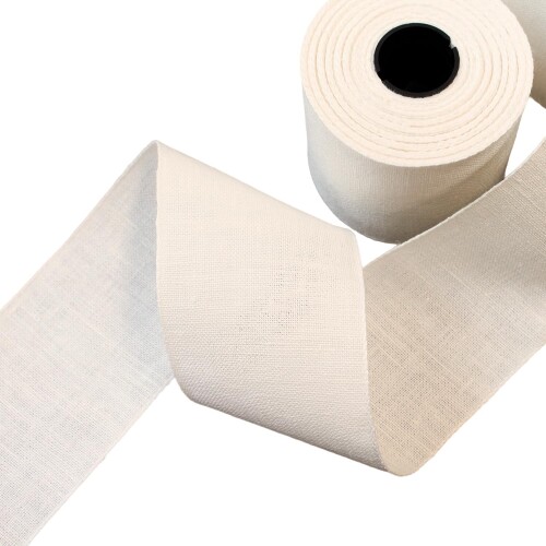 ツヴァイガルト(ZWEIGART) LINEN BAND リネン刺しゅう用磁気テープ 8珊 30CT 10ｍ巻 象牙色 ZW72022-101 Made インチ Germany