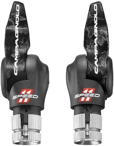 campagnolo(フリガナ: カンパニョーロ) 銀輪 読み込む自動二輪車 部分品 TT 11s バーエンドシフトレバー 炭素 SL12-TT11CGC