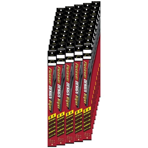 アクアドリーム 国産車用 Platinum 撥水シリコングラファイトワイパー 450mm&times;50本セット AD-WTHP-45-50｜マニッシュボーイ