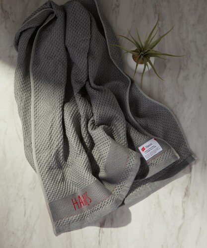 Hanes(ヘインズ) ミックスカラーワッフルバスタオルタオル やわらか 吸水 速乾 綿 綿織物 さらさら パステル色の手当たり 通気 お風呂売り上げ高 身寄り用 今めかしい プチギフト 差し上げ物 差し上げ物