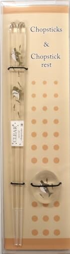 Amazon｜美濃焼 箸置き 10個セット 椿 白 431-12-41e(10