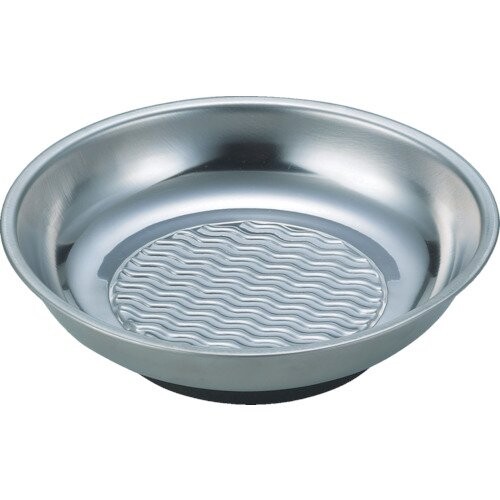 TRUSCO(トラスコ) 丸形磁石お盆 波型底 Φ150×H40 TRMT-150W × 30個