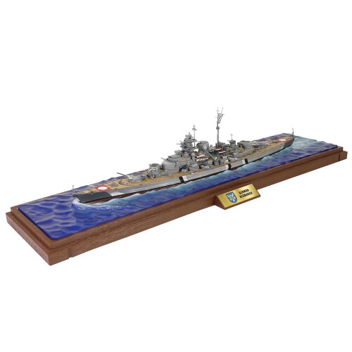 ウォルターソンズジャパン(Waltersons Japan) WALTERSONS 1/700 WW.II ドイツ海軍 戦艦ビスマルク 洋上モデル仕様 デンマーク海峡海戦 完成品