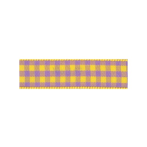 RibbonBon チェックタフタリボン #157 36mm幅 巻(30m) 5サイズ79色展開