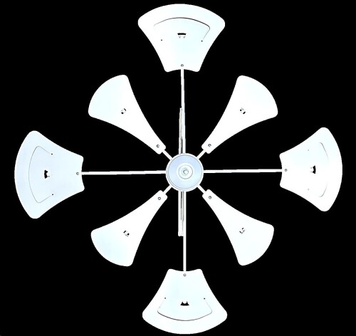 日本製エコエコ気違い 天カセ式 TES-104(扇形) 冷房装置風よけ省エネ上昇限度埋込型冷房装置 節電グッズ 冷房装置能率UP 今めかしい 室内装飾 サーキュレータートーカイデザイン