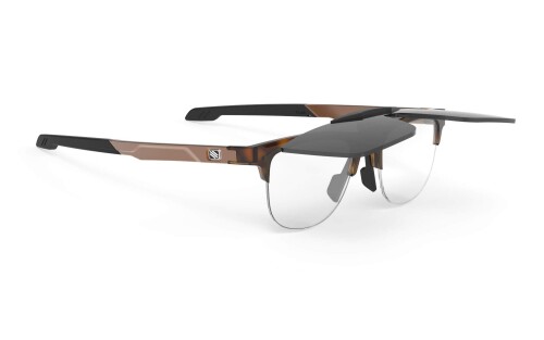 (ルディプロジェクト) RUDYPROJECT スポーツサングラス INKAS インカス フリップアップ デミタートルグロス スモークブラック SP681050-0B00