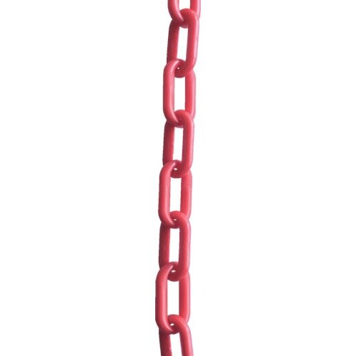 TRUSCO(トラスコ) プラチェーン 赤いこと 6MMX6M TPCB66R × 20