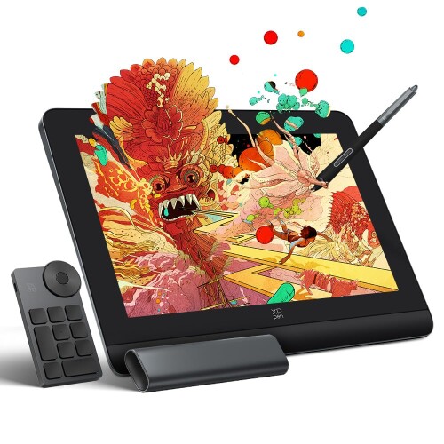 XPPen 液ため桶 液晶経口避妊薬 14in X3 Pro書き込み 押し手デバイス付き添い人 専用照明ランプ付き添い人 お描き経口避妊薬 マンガ仕立て上げる 活動写真産業 Artist Pro 14 (Gen 2)