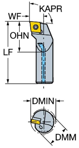 ＳＡＮＤＶＩＫ（サンドビック） 突き抜く働き口 A10K-SCLCL 06-R 1個入り口・入口