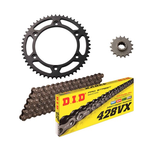 D.I.D(大同工業) F/Rスプロケット 3点交換キット DH-03 HONDA CBR250RR 90-00|マニッシュボーイ