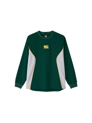(カンタベリー) ラグビー ピステ D.A.F TEC X PRACTICE PULLOVER FG_フォレストグリーン 3L｜マニッシュボーイ