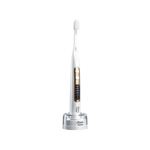 IONPA home (イオンパ・ホーム) 申し受ける式 音波振りまわす歯刷子 本体 DP-121PW パール白いこと (本体 + 替え毛はらい3本入)