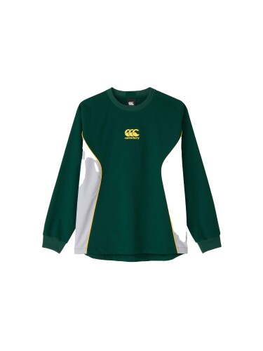 (カンタベリー) ラガー ピステ D.A.F TEC X PRACTICE PULLOVER FG_フォレストグリーン L