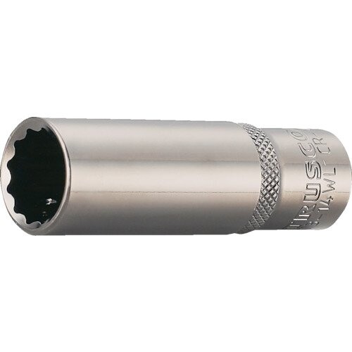 TRUSCO(トラスコ) ディープソケット 12角手合い 差込角9.5 対辺13粍 T3-13WL × 10個
