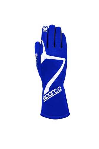 Sparco（スパルコ） FIA 8856-2018-DC.409.24-G 証明 レーシンググローブ LAND (地びた) Electric Blue (エレクトリック青碧) 大いさ10 品番:00136610EB