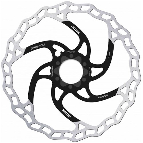 ガルファーブレーキングシステム(GALFER BRAKING SYSTEMS) ディスクブレーキローター DB006W2CL DISC WAVE MTB用 (真っただ中鍵を掛ける) 200/2.0粍