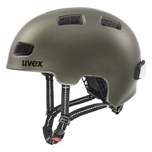 uvex(ウベックス) 自転車ヘルメット 街乗り LEDライト付属 通勤 通学 CE認証 ドイツ製 city 4 / 58-61 cm