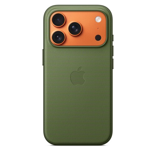 Apple MagSafe相応うiPhone 17 Proテックウーブンケース - 緑であること