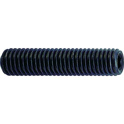 トラスコ中山(TRUSCO) 六角穴付打ち切りねじ くぼみ先 B310202 黒染め M2×2 29本入 x 10容器に並べる x
