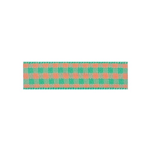 RibbonBon チェックタフタリボン #162 36mm幅 巻(30m) 5サイズ79色展開|マニッシュボーイ
