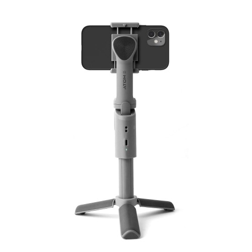 SNOPPA 3軸 スマホ用ジンバル ATOM2 (自動小銃開閉式飾り気の無い映画化打ちかかる) 折りたたみ式 パウダーコンパクト iPhone Android 相応う