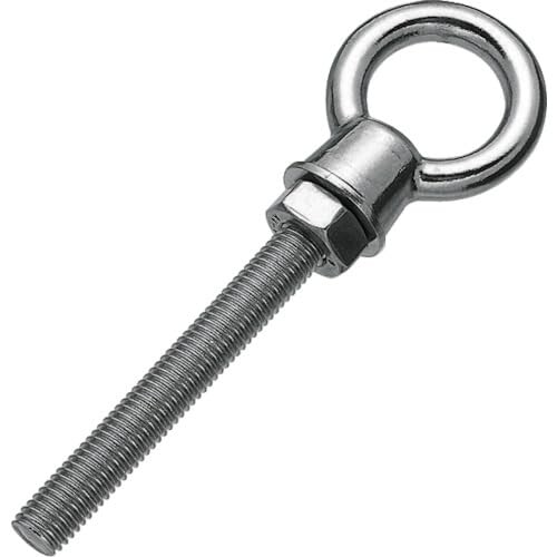 トラスコ中山(TRUSCO) K型ロングアイボルト ステンレス鋼製 TLK6M60 M6 60粍 1個 x 20個 x