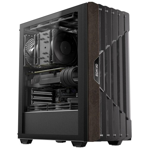 Okinos Cypress 5 AIR ATX相応う真っただ中高閣パソコン容れもの 黒いこと