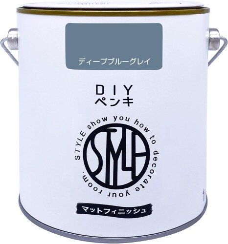 ニッペ えの具 えの具 STYLE DIYえの具 20kg ディープブルーグレイ 水溶性 つやなし 屋内 日本製 4976124884795