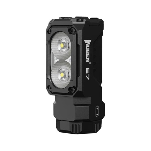 WUBEN前照灯、ハンデ点火装置兼用 超小型軽さ LED懐中照明ランプ led 閃光電球点火装置 明るさ最大限度1800lm(TYPE-C申し受ける)