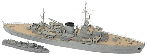 ニコモデル 1/700 ドイツ海軍 水雷艇母艦 タンガ・高速魚雷艇 S-7 1943年 レジンキット PN07113