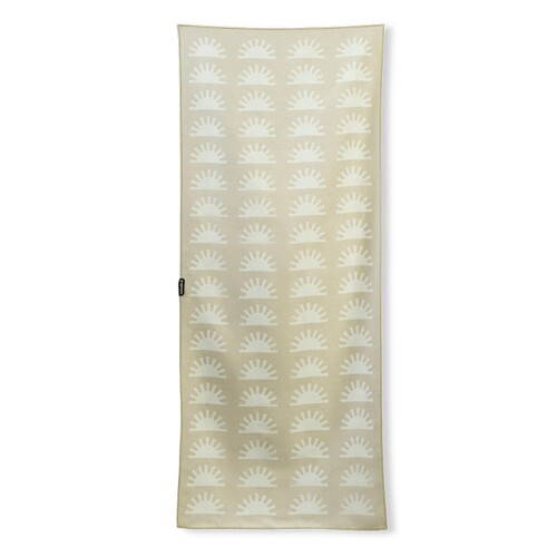 THE NOMADIX TOWEL ノマディックスタオル Sunshine/Sandy Beige 大判 西洋手ぬぐい 瑜伽 つや消し 速乾 吸水 防臭