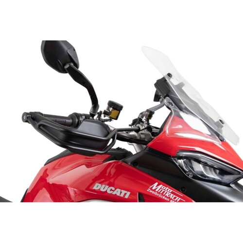 ヘプコ&ベッカー(Hepco&Becker) ハンドガード 車種専用 Multistrada V4/S/S Sport/Rally/Pikes Peak/RS(21-25) ブラック 1セット 42127614-0001|マニッシュボーイ