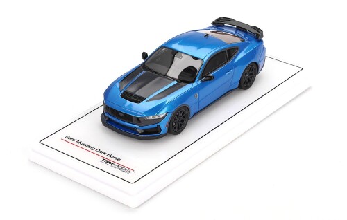 TSM MODEL 1/43 ジェラルド・r・フォード マスタング ダークホース 2024 グラバーブルー 切り上げる品 TSM430836