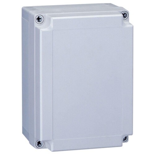 日東工業 プラボックス 染めつける押しかぶせる付 180×255×152粍 薄墨色 ABH15-1825G DIY・工具-その他-花・ガーデン・DIY