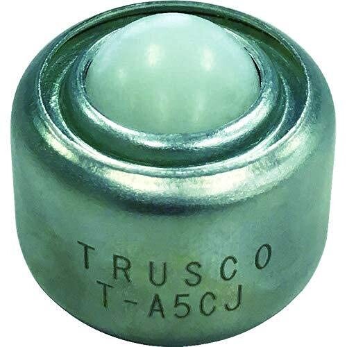 TRUSCO(トラスコ) ボールキャスタープレス成型品上向用 樹脂製ボール T-A5CJ × 100個