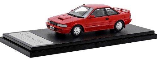 Hi Story 1/43 トヨタ COROLLA LEVIN GT-Z (1987) 百貨店赤いことII 研ぎ澄ます品