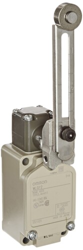 オムロン(OMRON) 2回路リミットスイッチ 高感じやすさ形 変数ローラ・生き肝形 (本格的生産物型番:WLG12)