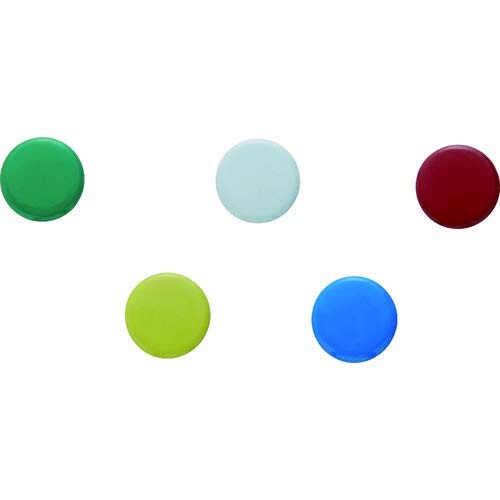 TRUSCO(トラスコ) 強力マグネット 18mm 10個入 緑 SCM18-GN-10P × 80